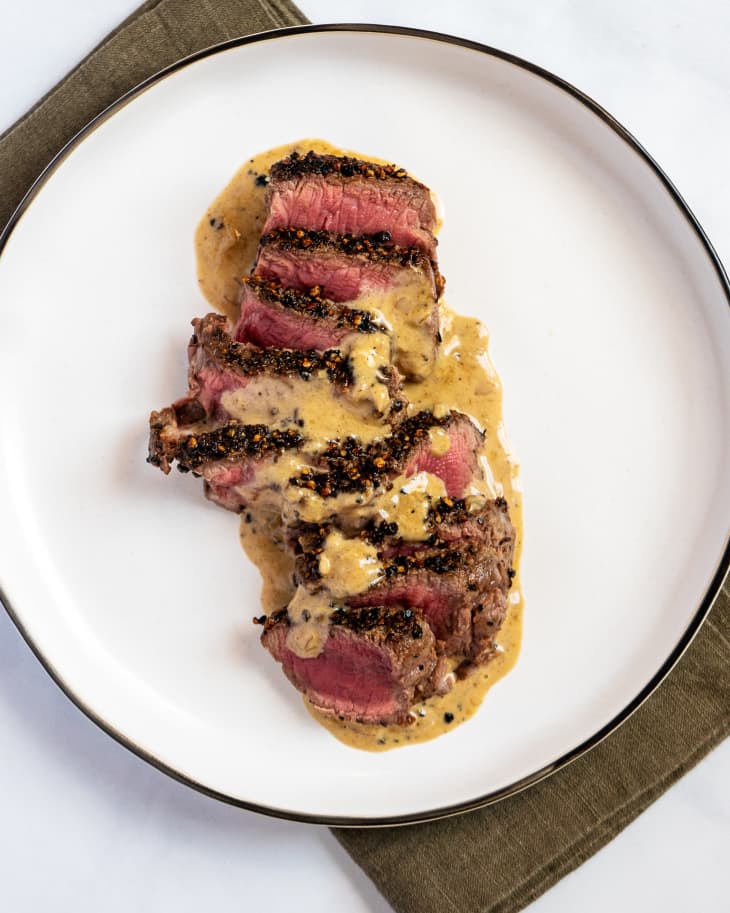 Steak au Poivre (Classic Recipe) The Kitchn